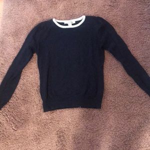 Navy sweater